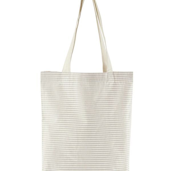 Striped organic cotton tote Thumbnail