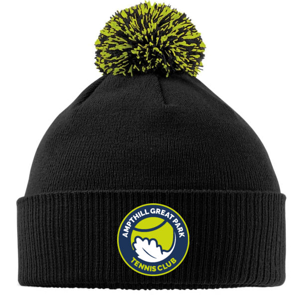 Ampthill Great Park Tennis Club - Embroidered Bobble Hat Thumbnail