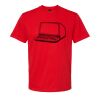 Softstyle™ midweight adult t-shirt Thumbnail
